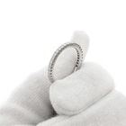 Image 6 of 18K white gold alliance ring with 0.4 ct diamond