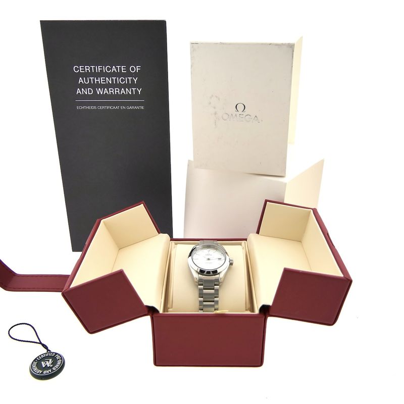 Image 4 of Omega Seamaster Aqua Terra 150M 2573.70.00; Automatic women's watch