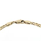 Image 4 of Gold flat anchor link bracelet | 20.5 cm