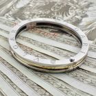 Image 5 of BVLGARI Steel and gold women's bracelet; Model B.ZERO 1