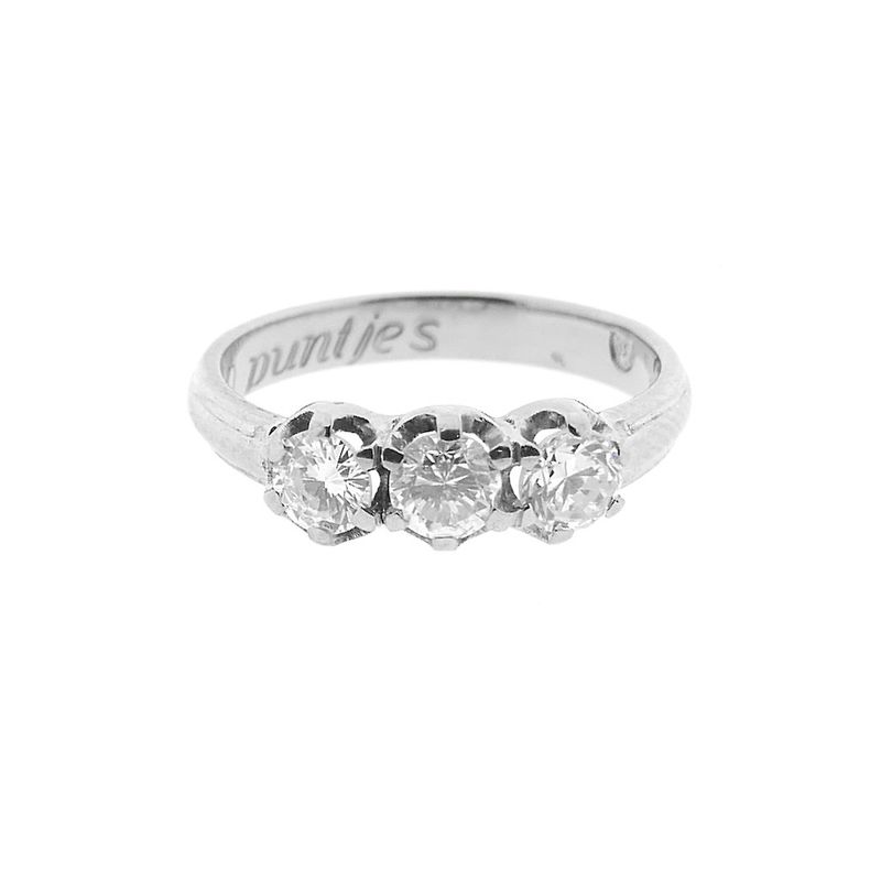 Image 3 of White gold ring with diamond | 0.60 ct.