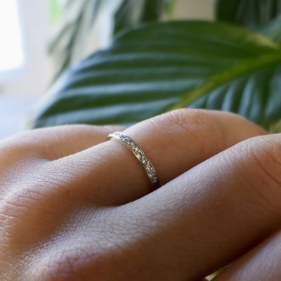 Image 2 of 9 carat zirconia ring