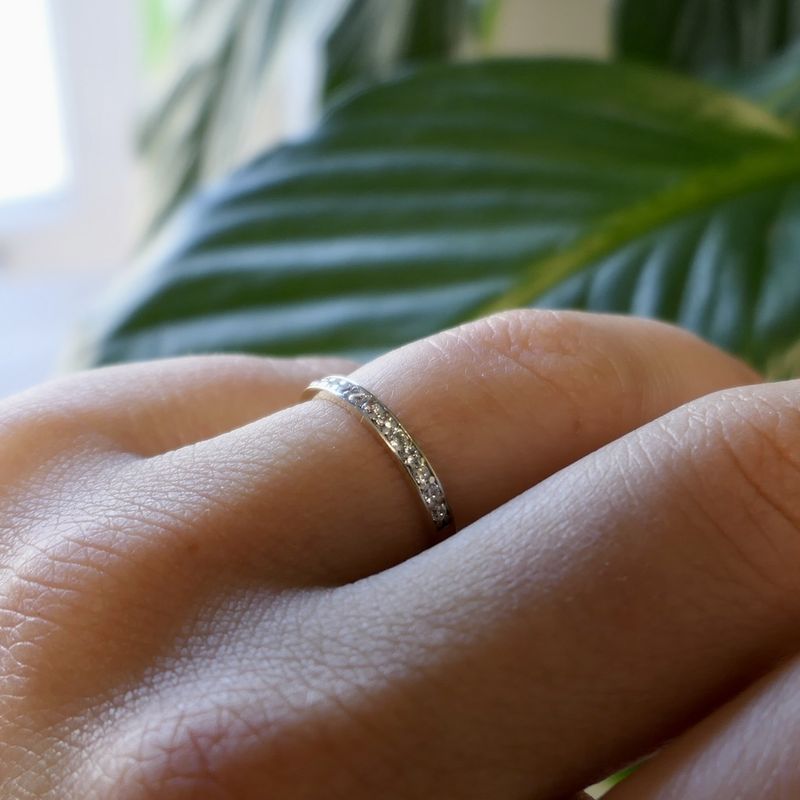 Image 2 of 9 carat zirconia ring