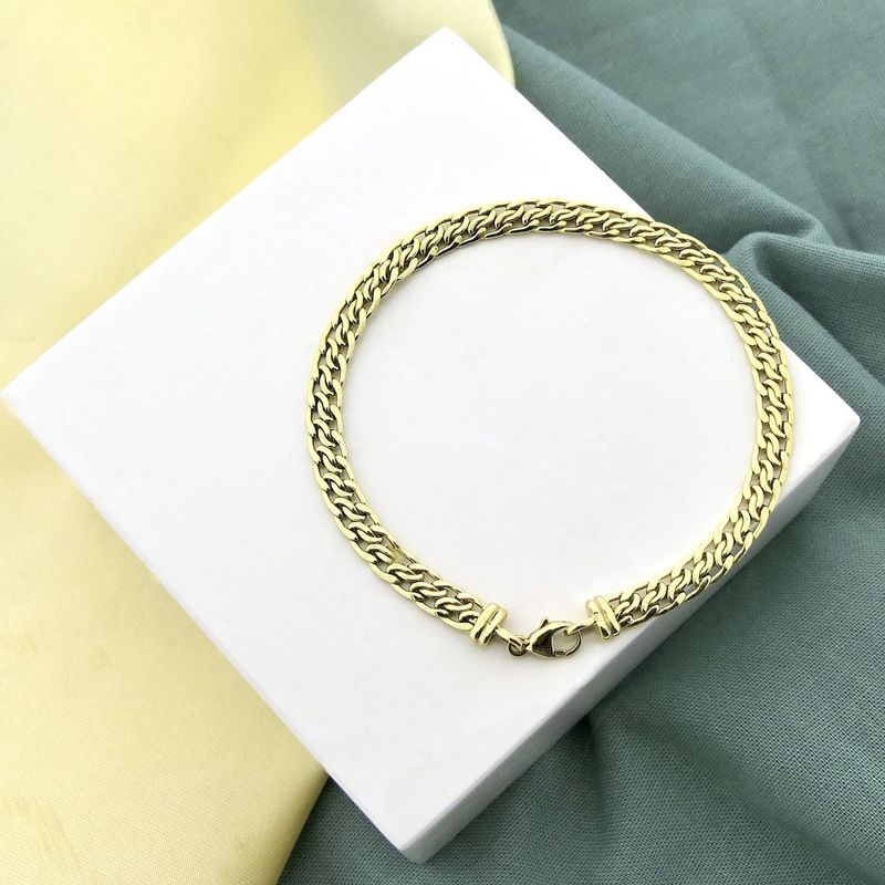 Image 6 of Golden fantasy link bracelet | 19 cm