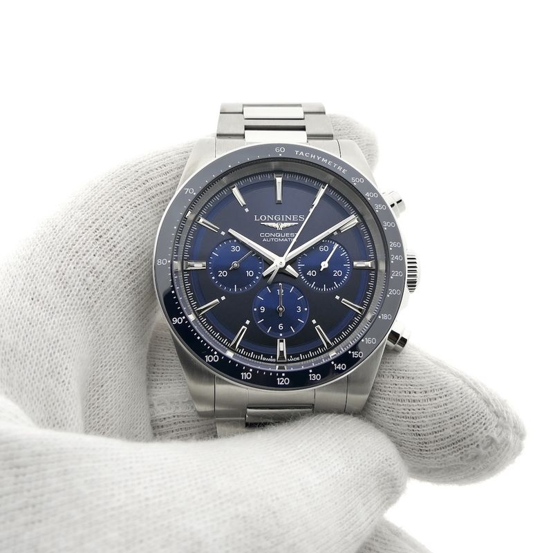 Image 6 of Longines Conquest 2023 Chronograph; Automatic men's watch