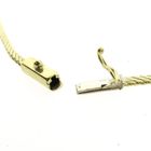 Image 6 of Gold herringbone link necklace