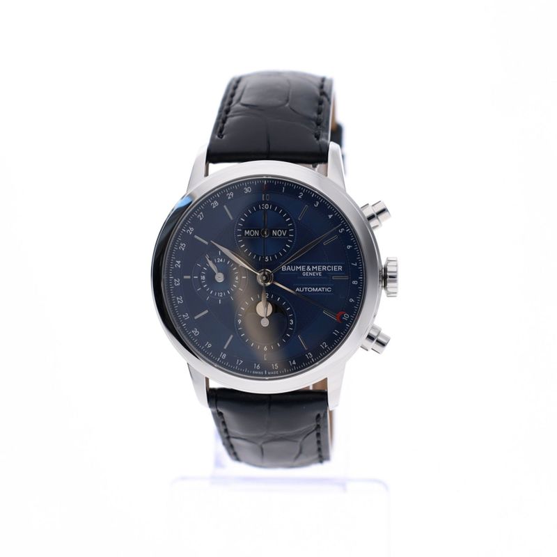 Image 1 of Baume Mercier Classima 'Full-Calendar' Moonphase MOA10784; Automatic Men's Watch