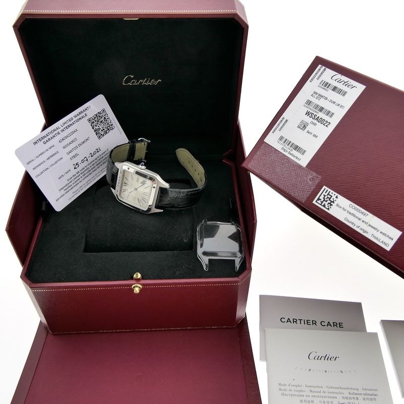 Image 20 of Cartier Santos Dumont WSSA0022; Men's watch