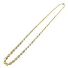 Image 4 of Gold twisted link necklace