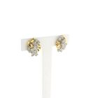 Image 4 of Gold fantasy stud earrings with diamonds | 0.14 ct.