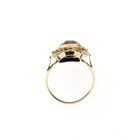 Image 5 of Vintage Gold Ring with Carnelian