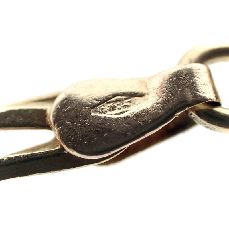 Image 2 of Two-tone gold men's necklace.