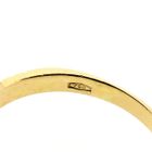 Image 6 of Bicolor gold ring with diamonds; approx. 0.35 ct.