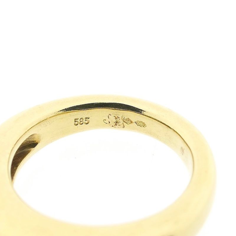 Image 6 of Gold ring with diamonds; 0.67 ct.