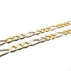 Image 8 of 18 ct. Bicolor gold Figaro bracelet | 19.5 cm