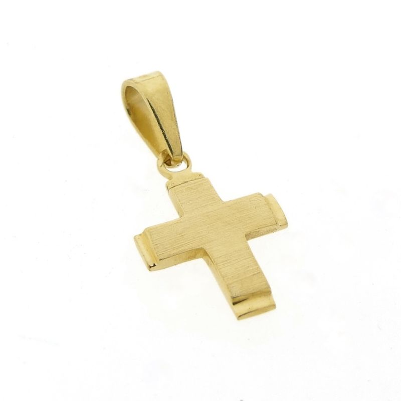 Image 3 of Gold pendant of a cross