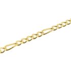 Image 2 of Gold Figaro link bracelet