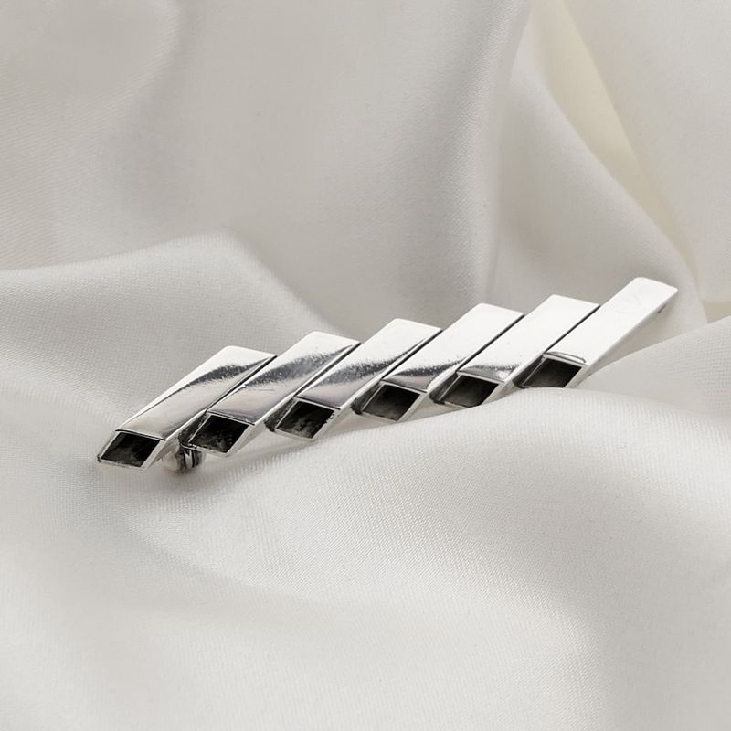 Image 6 of Silver modern fantasy brooch