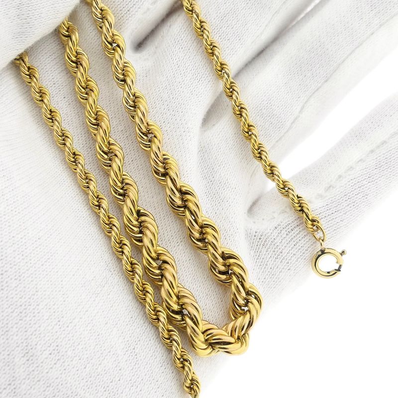 Image 8 of 8 carat twisted link chain