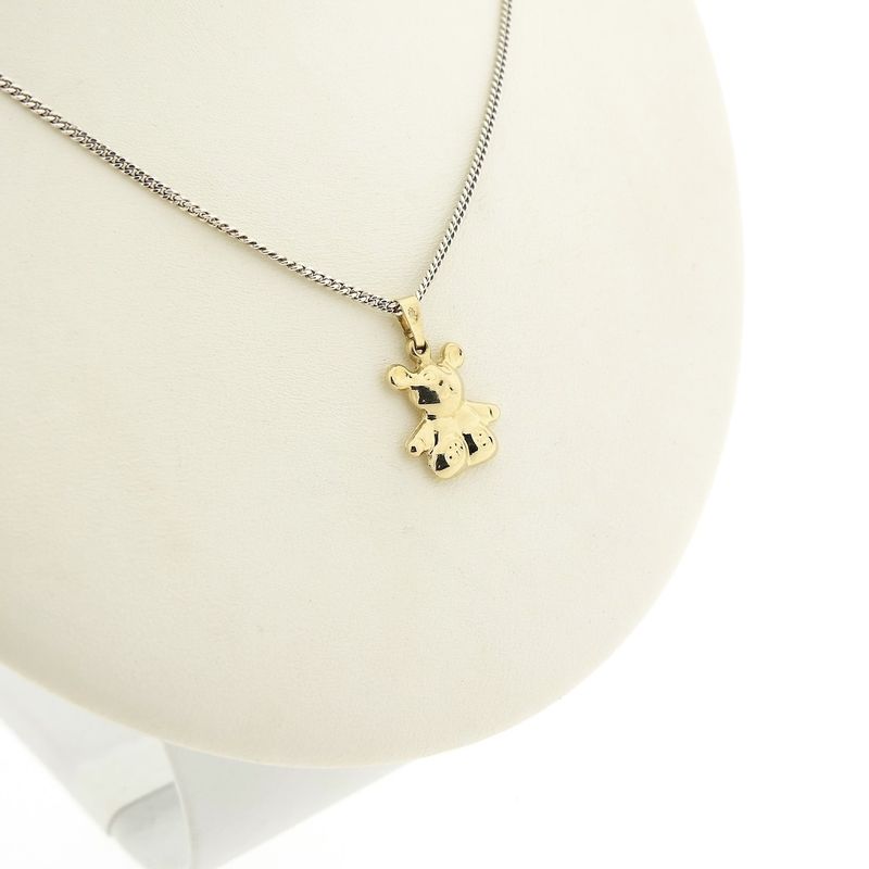 Image 9 of Gold pendant of a bear