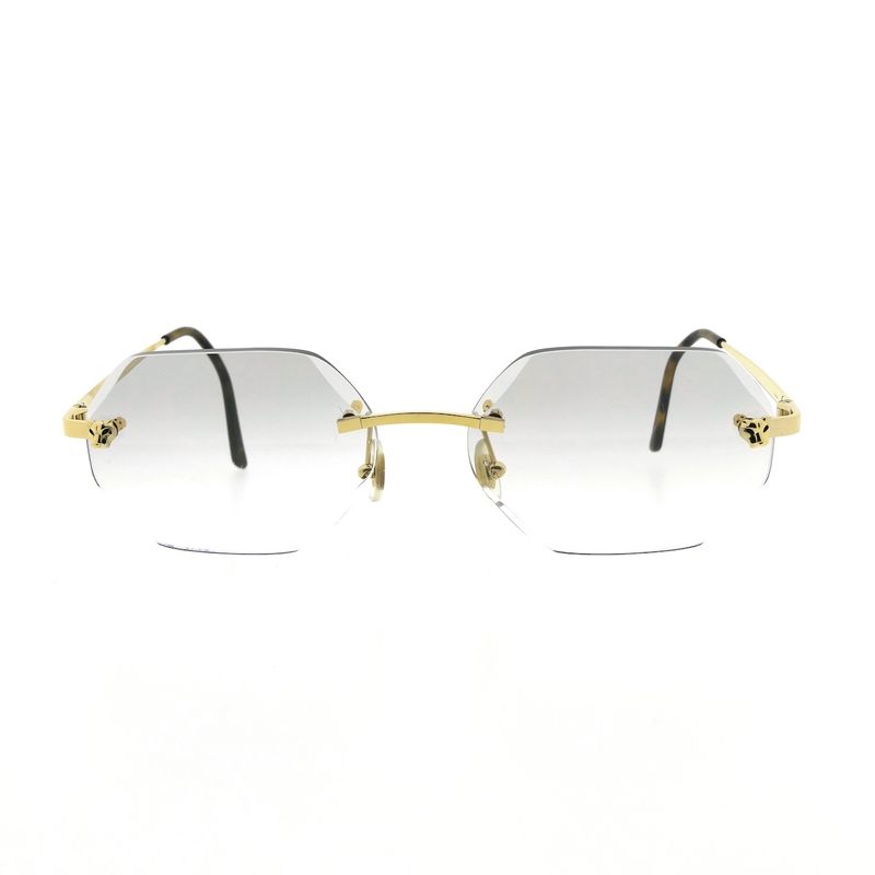 Image 1 of Cartier sunglasses - Panthere; CT0028O - 56-16-140 - Incl. original Cartier box and papers