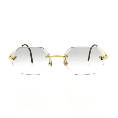 Cartier sunglasses - Panthere; CT0028O - 56-16-140 - Incl. original Cartier box and papers Image 1 of Cartier sunglasses - Panthere; CT0028O - 56-16-140 - Incl. original Cartier box and papers
