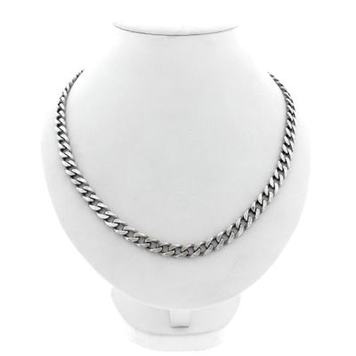 Image 1 of Silver Robust Gourmet Link Chain