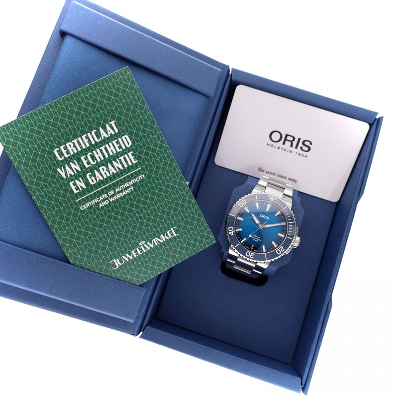 Afbeelding 2 van Oris Aquis Date '5-Days' Cal. 400; Automatisch Heren Horloge