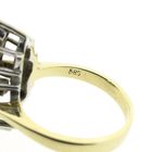 Image 6 of Gold cocktail ring with zirconia