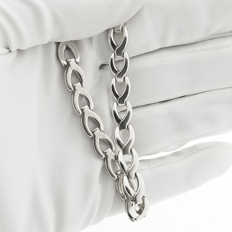 Image 9 of Silver fantasy link bracelet | 19 cm
