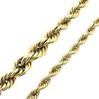 Image 7 of Gold twisted link chain