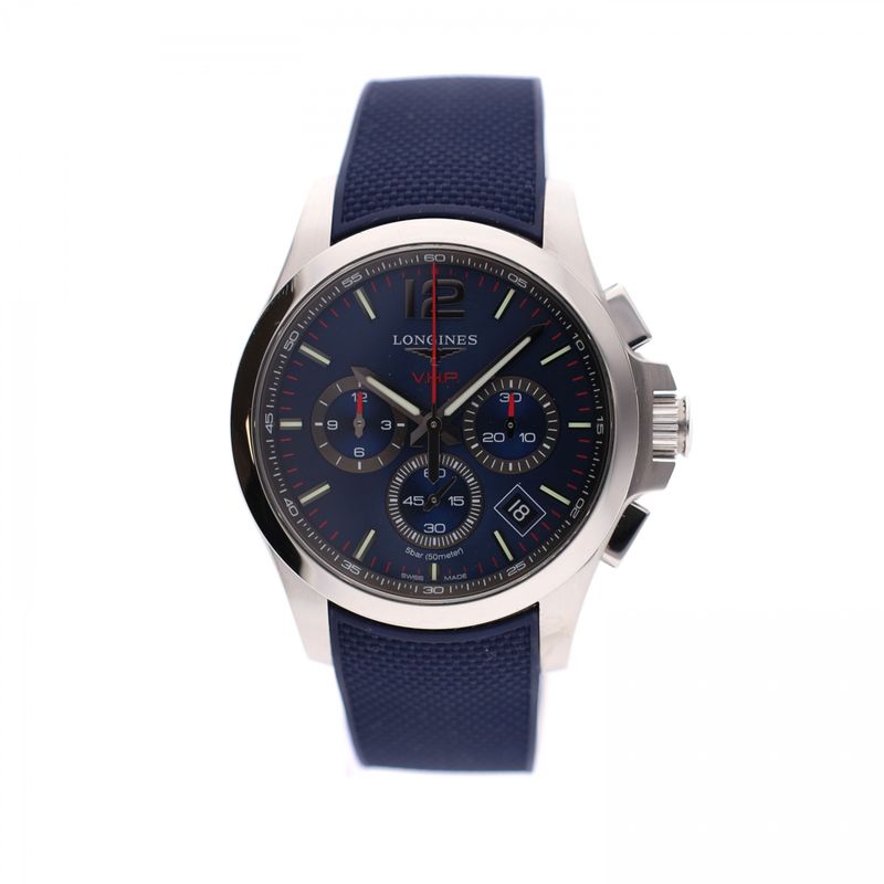 Image 1 of Longines V.H.P. Chronograph L3.717.4.96.9; Men's Watch