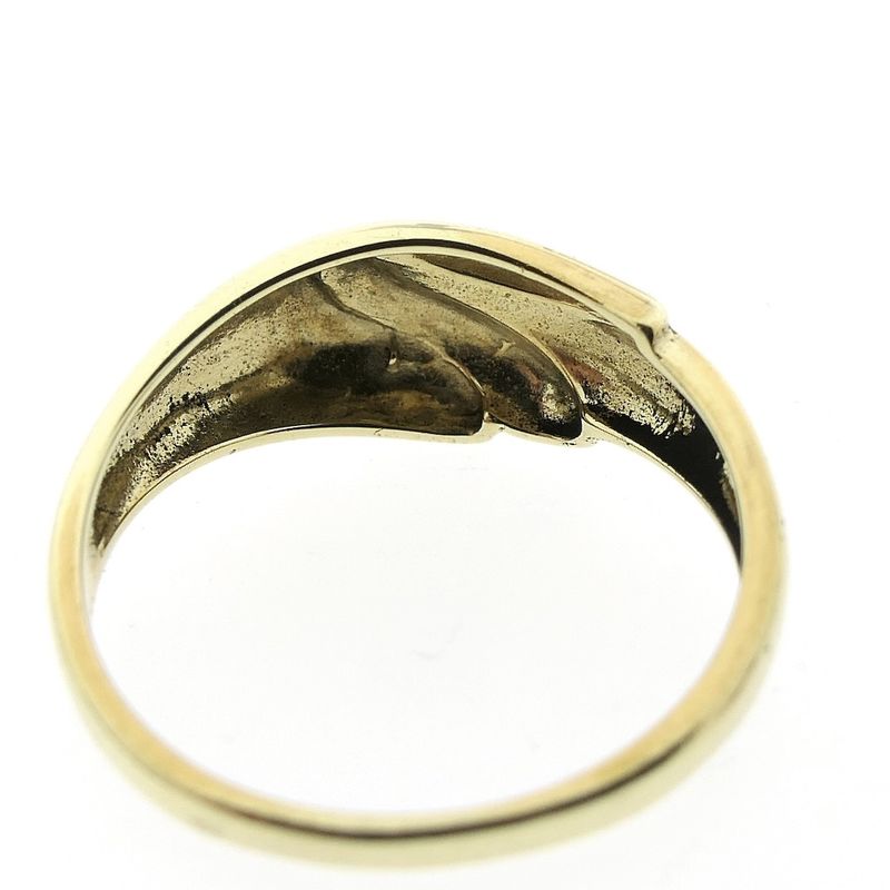 Image 5 of Bicolor gold fantasy ring.