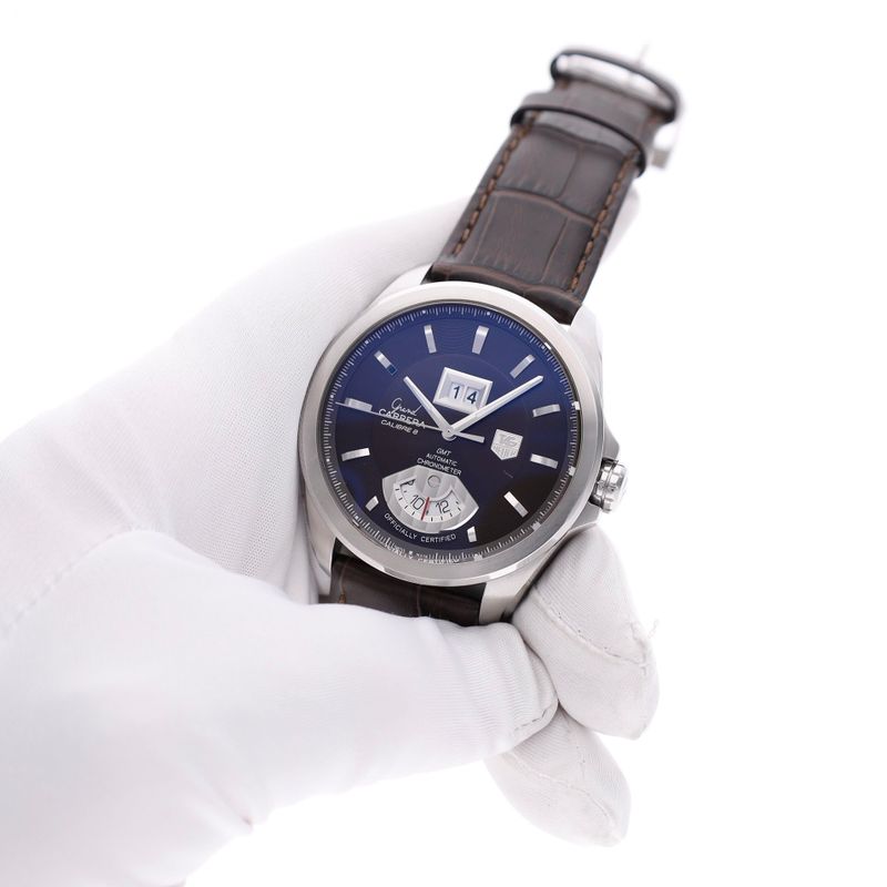 Image 17 of TAG Heuer Grand Carrera 'Grande Date' & GMT WAV5113.FC6231 Automatic Watch