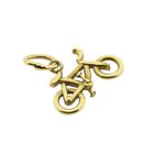 Image 7 of Gold pendant of a racing bicycle