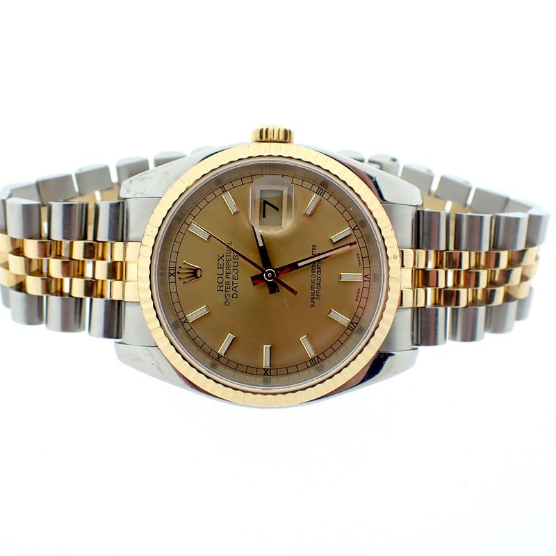 Image 9 of Rolex Datejust 116233; Gold/steel watch