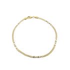 Image 3 of Two-tone gold fantasy link bracelet | 20.5 cm