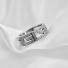 Image 6 of GUCCI white gold ring with 0.36 ct. diamonds