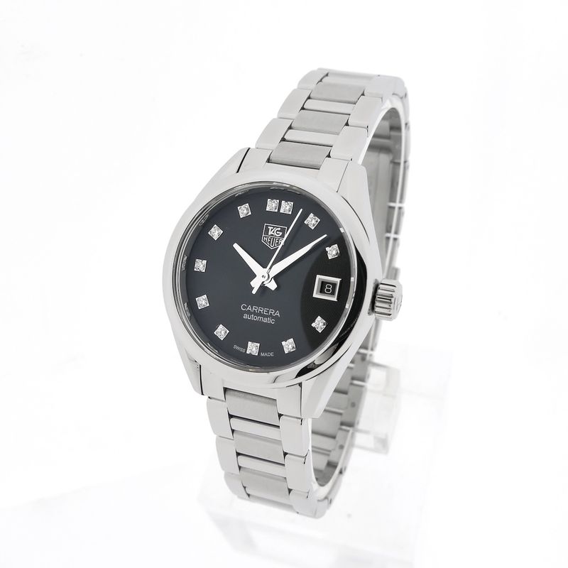 Image 2 of Tag Heuer Carrera Automatic 28mm WAR2413; Automatic women's watch with diamonds