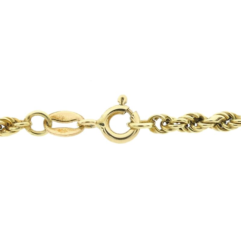Image 5 of Gold twisted link chain