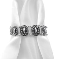 Vintage silver bracelet | 19 cm