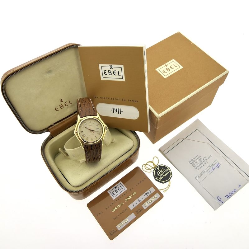 Image 16 of Ebel 1911 Automatic 893902; 18k gold watch