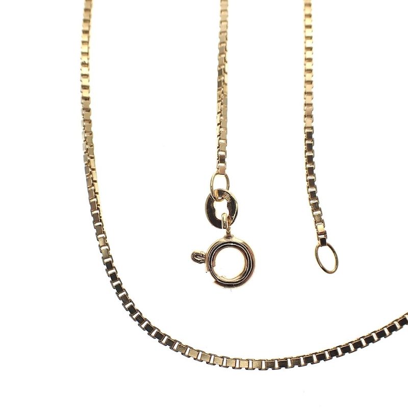 Image 1 of Golden Venetian necklace | 38 cm