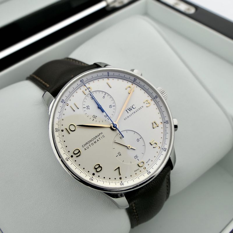 Image 13 of IWC Portuguese Chronograph IW371401; Automatic men's watch