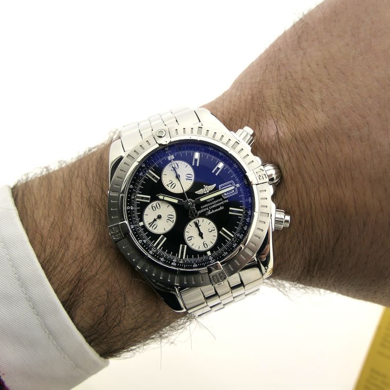 Image 19 of Breitling Chronomat Evolution A13356; Chronograph men's watch