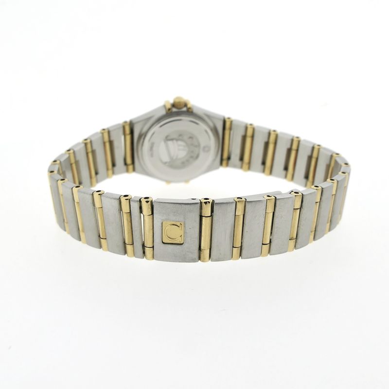 Image 10 of Omega Constellation 'Full Bar' 795.1203; Gold/steel women's watch with diamonds