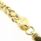Image 9 of Gold square king chain | 70 cm