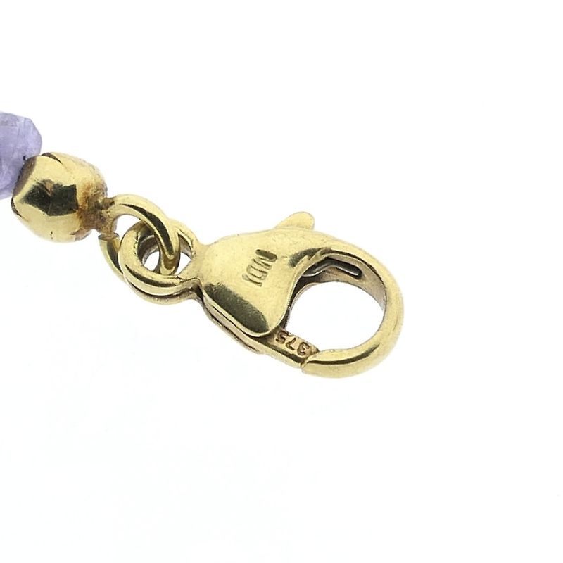 Image 4 of 9 carat amethyst bead necklace with pearl