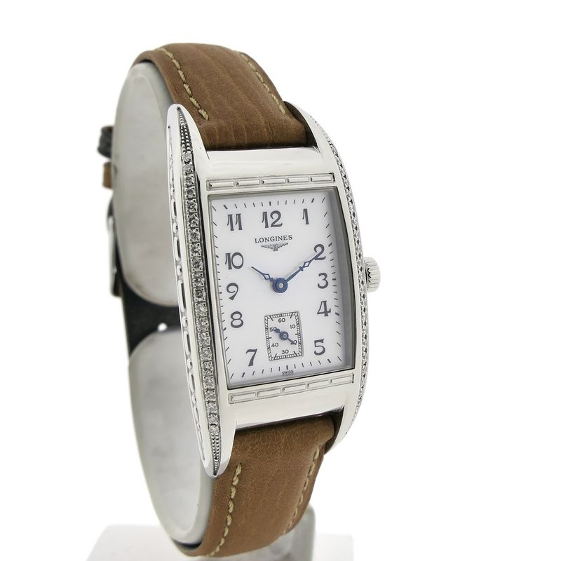 Image 3 of Longines Bellearti Diamonds L2.501.0; Women's watch with diamonds