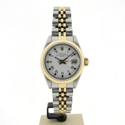 Image 1 of Rolex Lady-Datejust 26mm 69173; Vintage 18k gold/steel women's watch